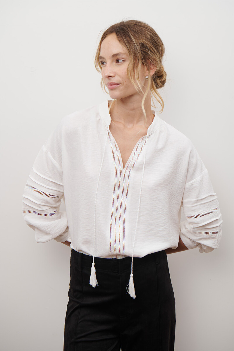 CAMISA SOLEDAD BLANCO