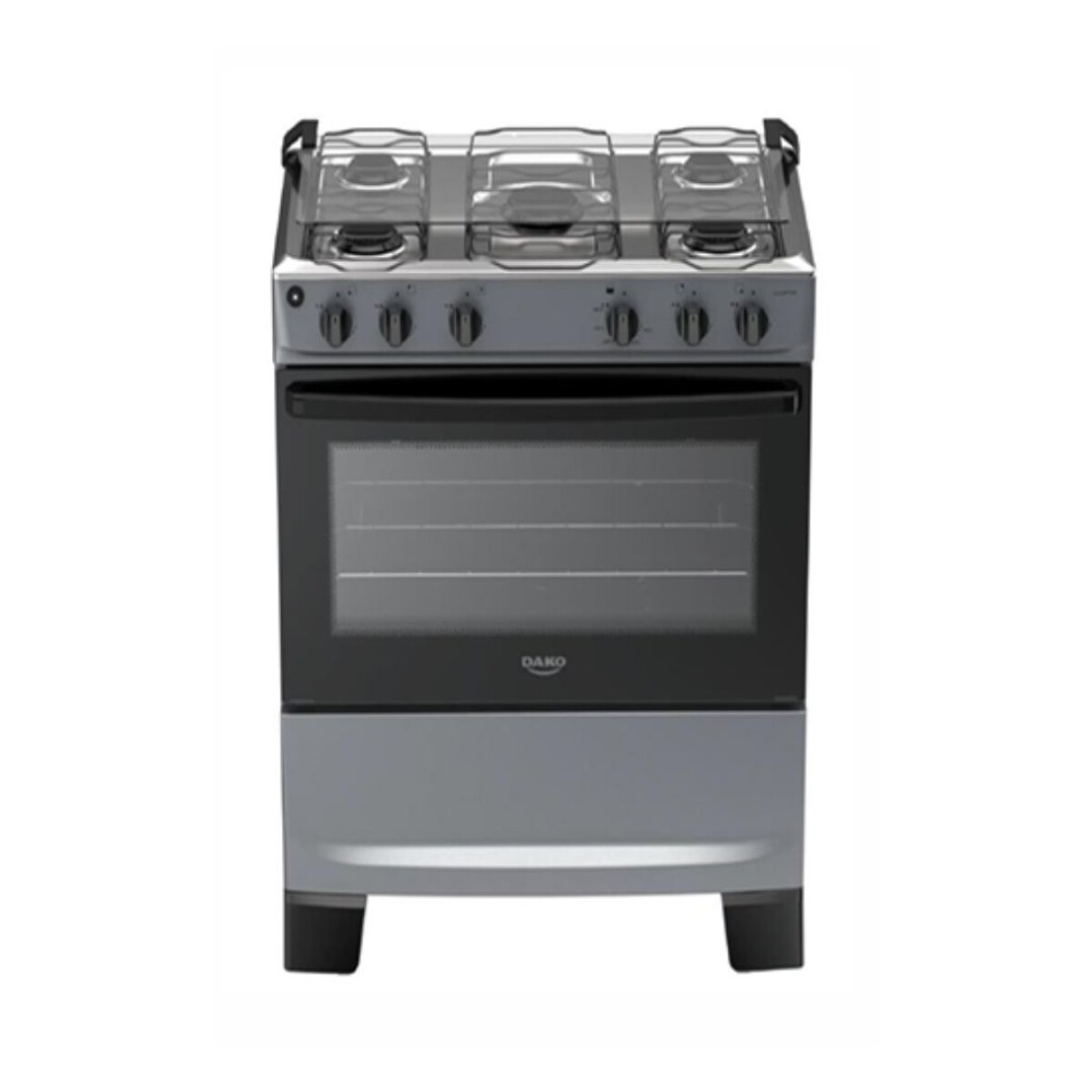 Cocina a Gas Dako Luna 5 Hornallas - Gris 