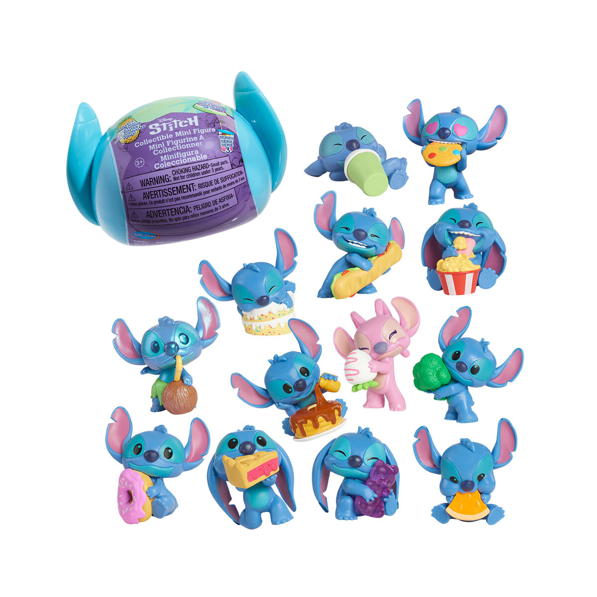 Figura Coleccionable Stitch Diseño Sorpresa Just Play 