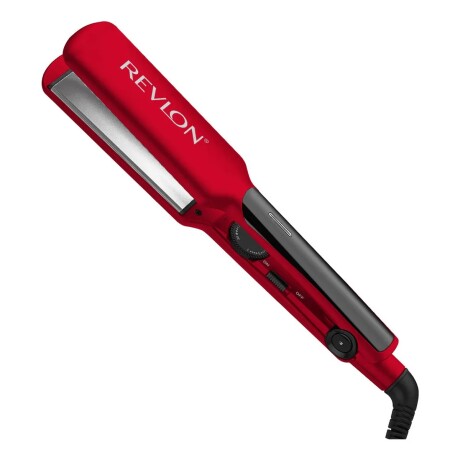 Planchita de Pelo Revlon con Revistimiento de Titanio ROJO