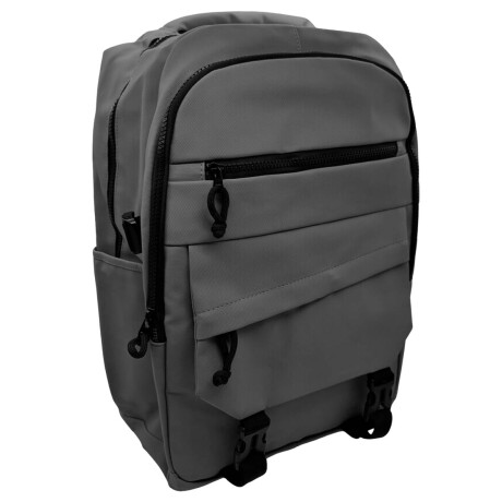 Mochila Urbana Expert Multiuso Laptop Impermeable Gris Oscuro