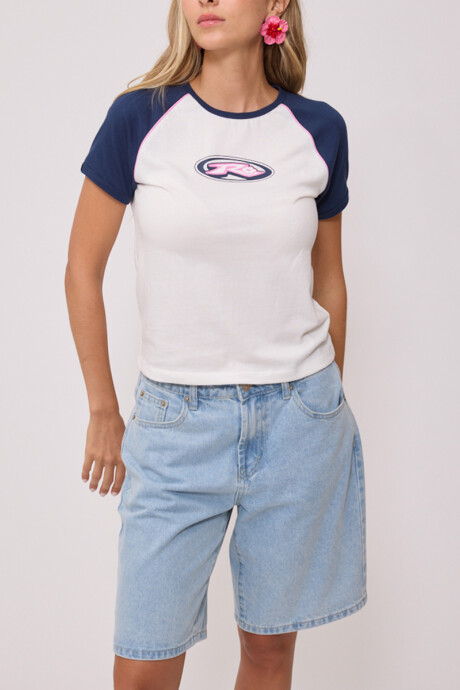 T-SHIRT UTARA RUSTY Blanco