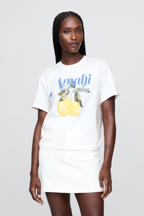 Remera Gráfico Mujer New Off White