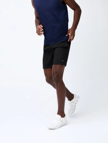 BERMUDA CON BOLSILLO NEGRO