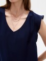 Blusa Area Azul Noche