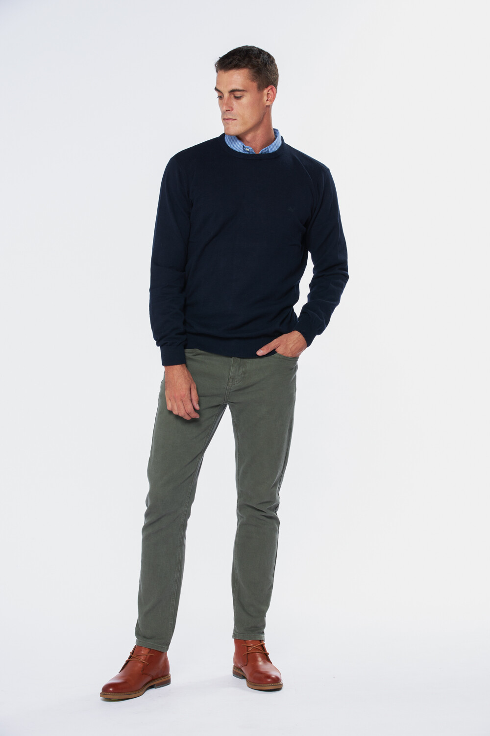 PANTALON 5 BOLSILLOS Verde