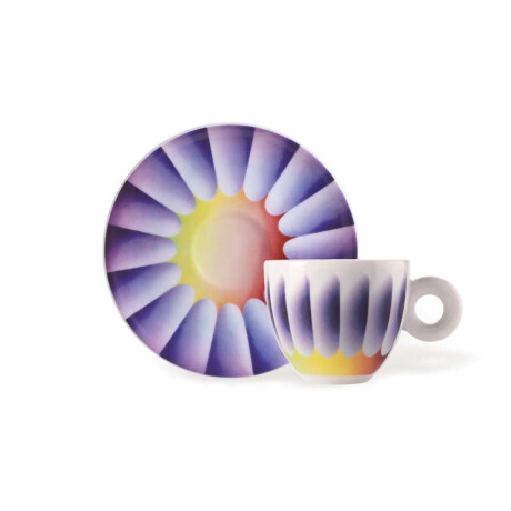 Set De 2 Tazas Para Cappuccino Judy Chicago Illy Art Collection