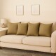 Funda de almohadones lisa 43 x 43 cm MARRON
