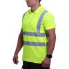 Remera Hombre Polo Reflectiva Diadora Amarillo Fluo