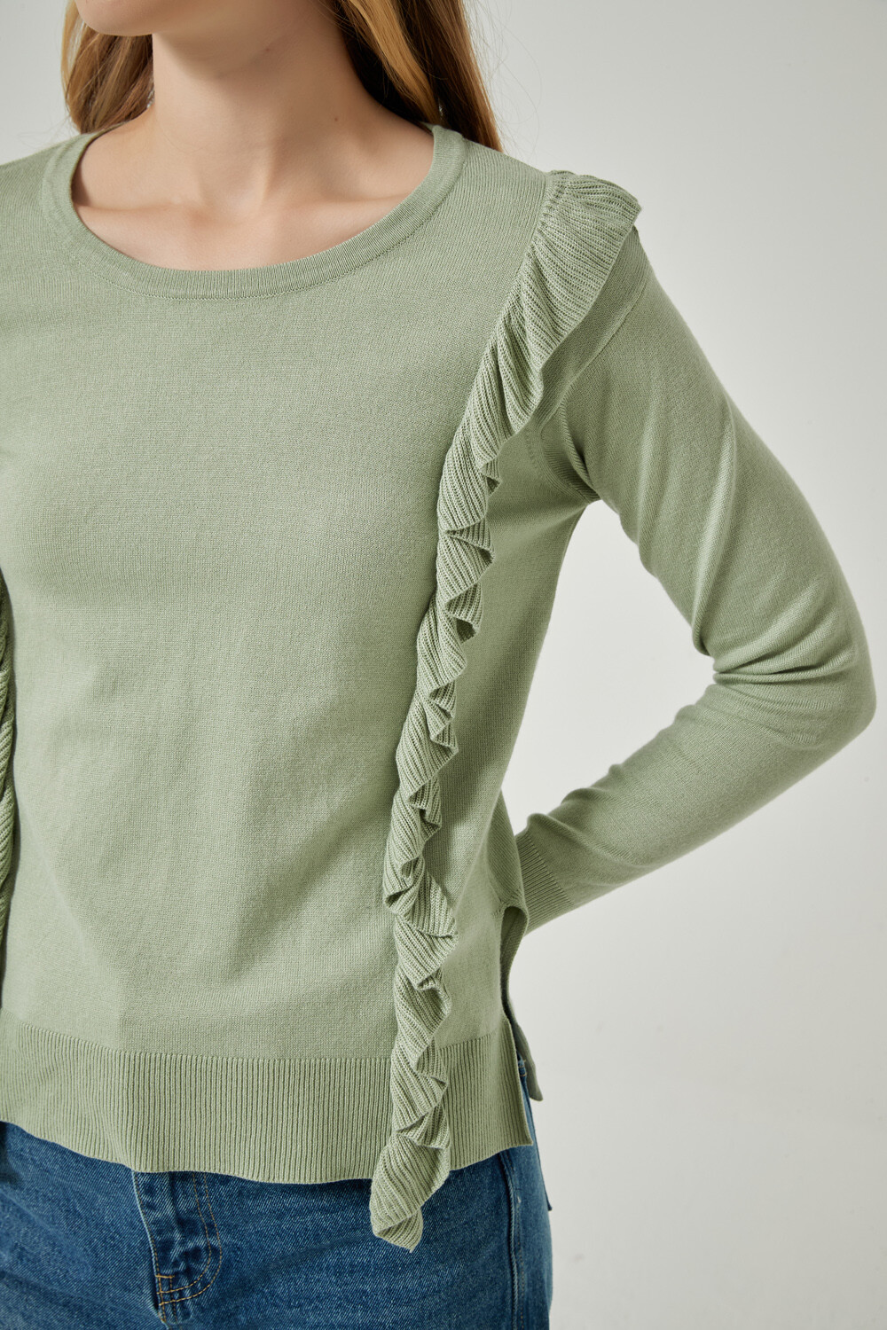 Sweater Giocopo Verde Palido