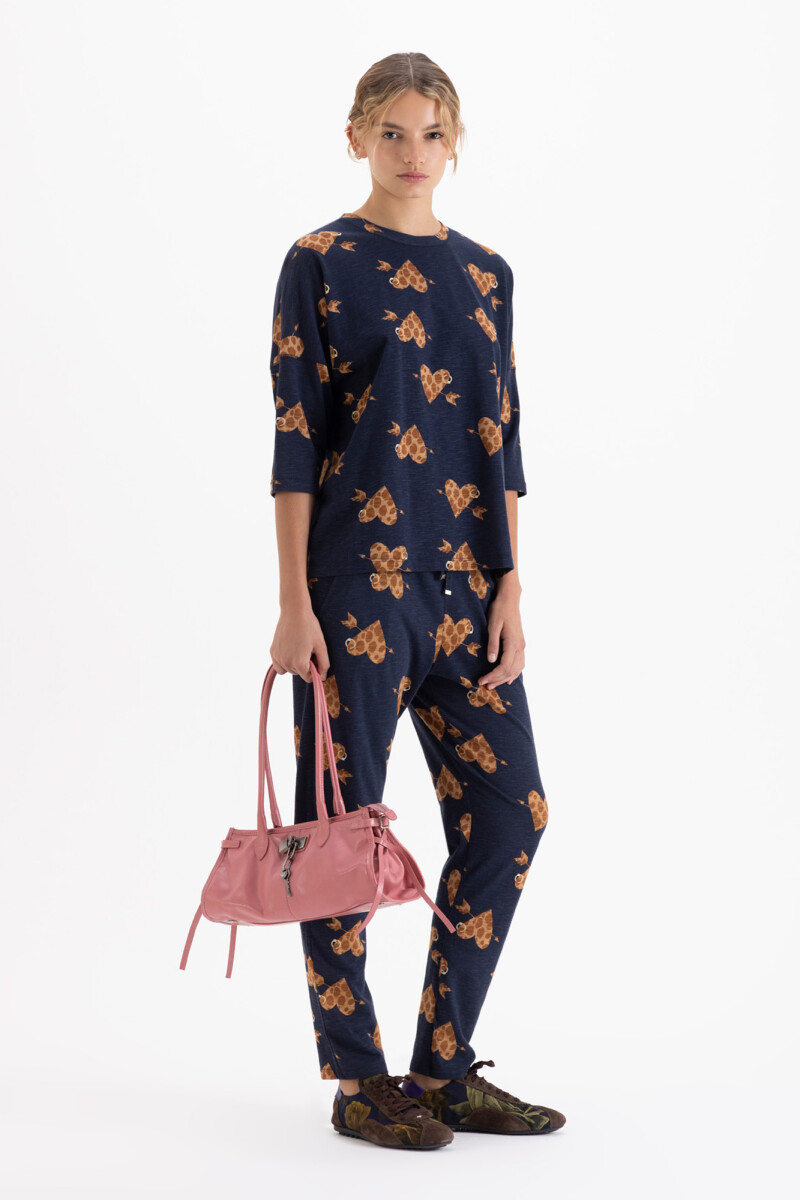 REMERA HONEY Azul Marino