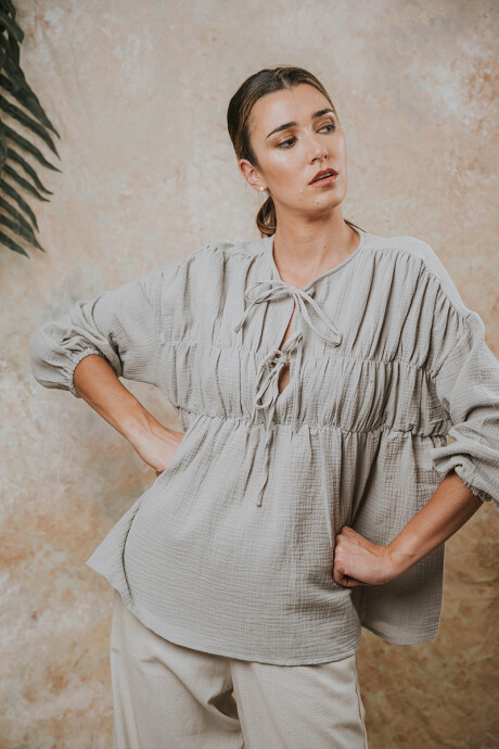 Camisa Valencia Gris