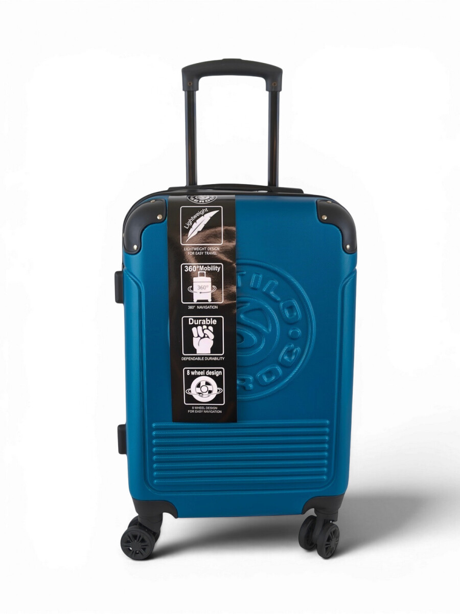 Carry on - Valija chica ABS (fibra) de 20" - Azul 