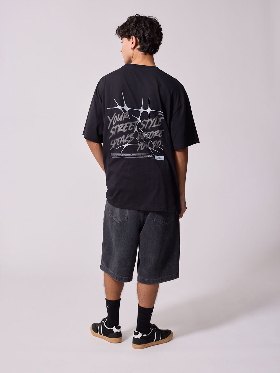 T-SHIRT MANON DIXIE Negro