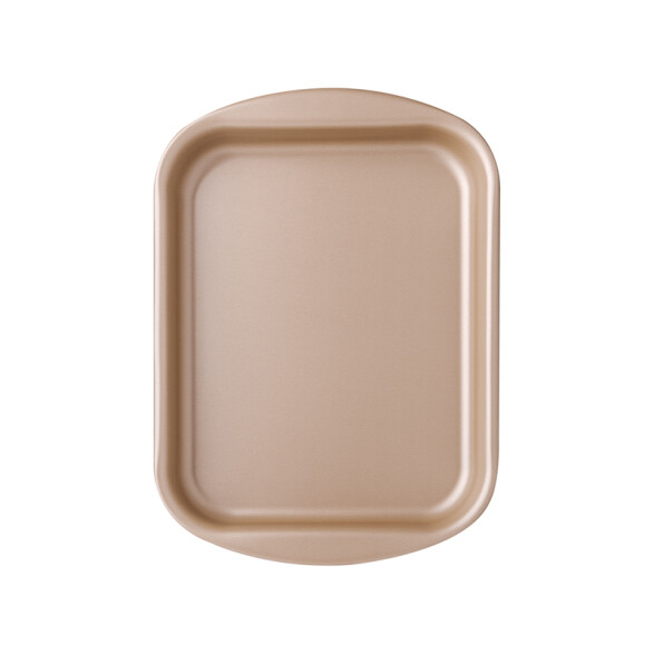 Fuente rectangular llana 34 cm. roja "BRASIL" -TRAMONTINA TR5227