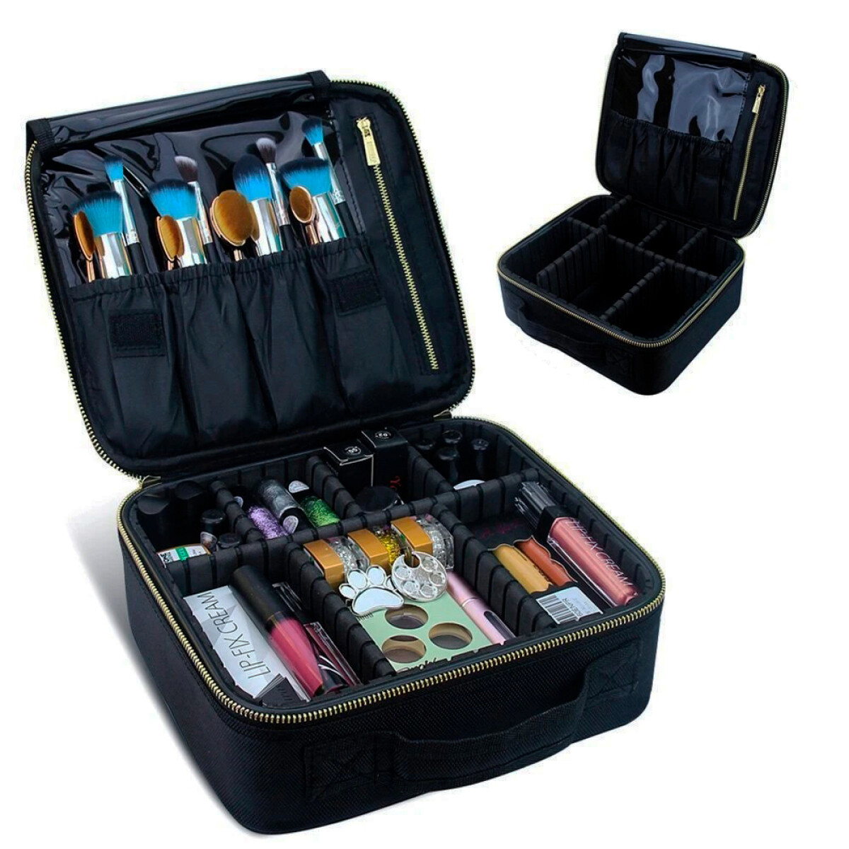 Maletín para cosméticos Oxford Multifunción Negro 224-43 