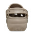 Plataformas Crocs Classic Platform Clog - Mujer Taupe