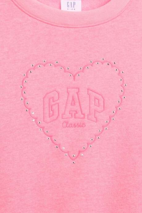 Buzo Deportivo Niña Pink Heart