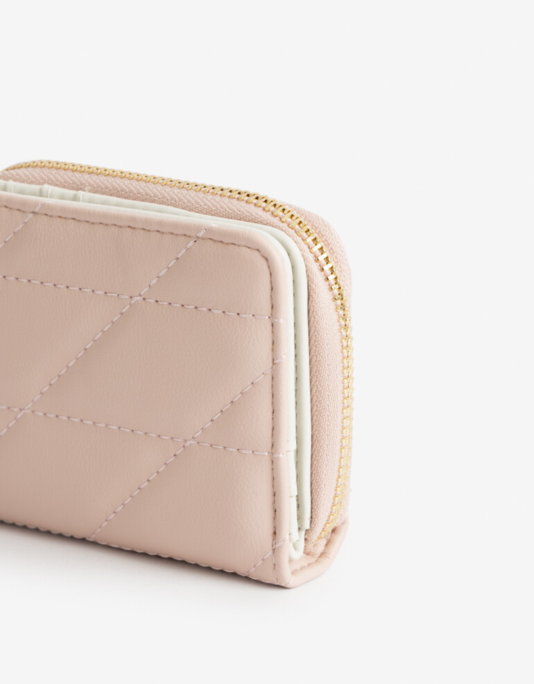 Billetera Billetera Puffy Rosa - Rosa Claro