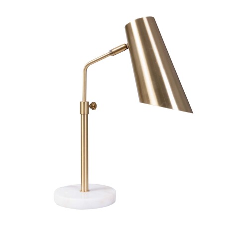 LAMPARA DE MESA METAL-Y-MARMOL AMARILLO ML2346799