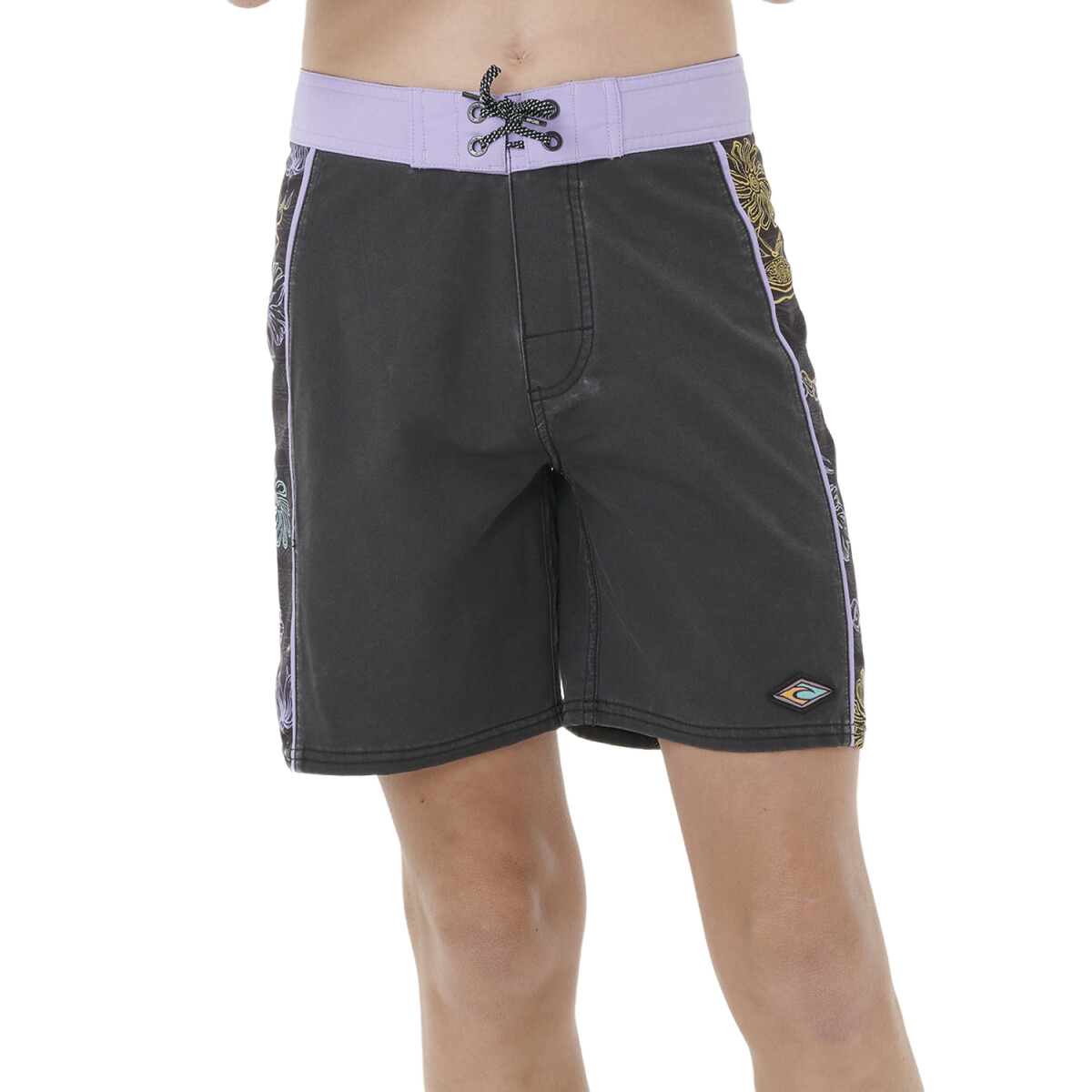 Boardshort Rip Curl Tropic Daze Mirage Niño - Negro