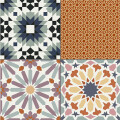 PORCELANATO DECORADO MARRAKECH COLOUR "A" 44.2X44.2 CM Porcelanato Decorado Marrakech Colour "a" 44.2x44.2 Cm
