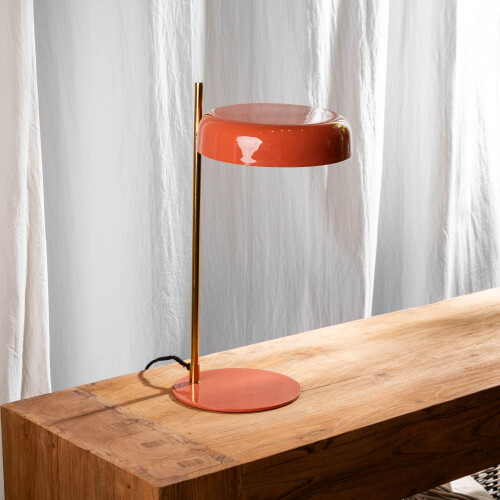 Lámpara de mesa malek, naranja Lámpara de mesa malek, naranja