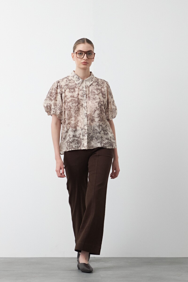 PANTALON NIPON Chocolate