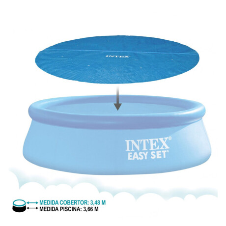 Cobertor Solar Intex Piscina Estructural Gomon 366Cm Inx028012