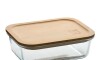 Tupper - Vidrio y madera - 1 Litro Tupper - Vidrio y madera - 1 Litro