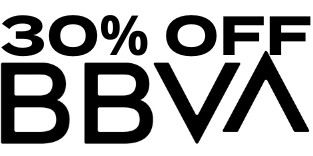 30% OFF BBVA | MITAD EN EL BANCO