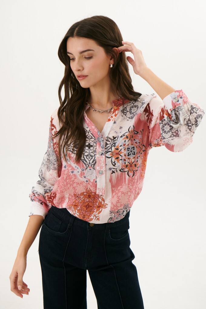 CAMISA JULIA PINKY ROSA