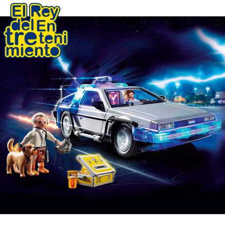 Playmobil Volver Al Futuro 470317 Delorean 64 Piezas Playmobil Volver Al Futuro 470317 Delorean 64 Piezas