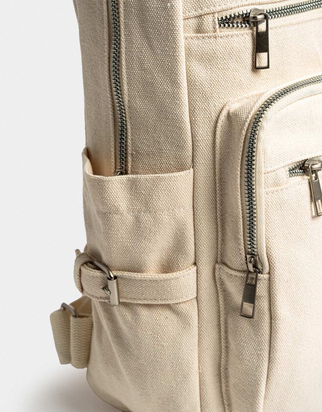 Mochilas Urbanas Mochilas - Blanco Crudo