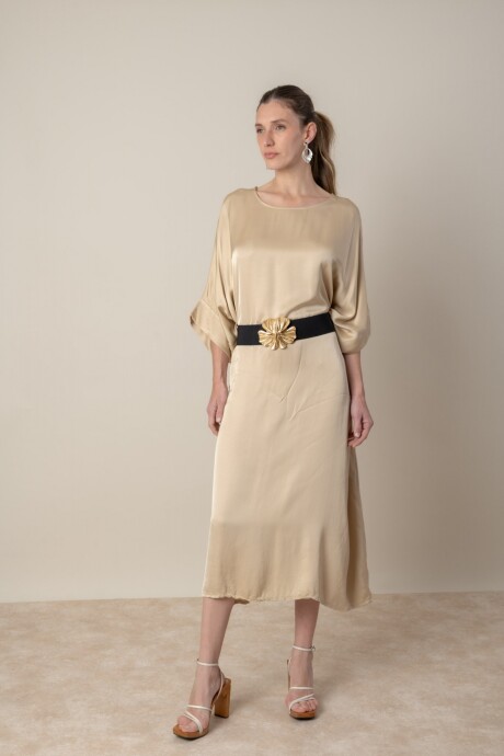 VESTIDO LUNAR Camel