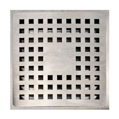 DESAGÜES DESAGUE 15X15 40MM ACERO INOX SALIDA HORIZONTAL 000