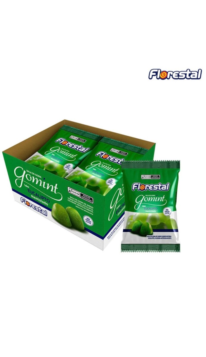 GOMITA FLORESTAL GOMINT 12 UNID X 15GR 180GRS EUCALIPTO 