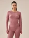 REMERA PALMA ROSA OSCURO