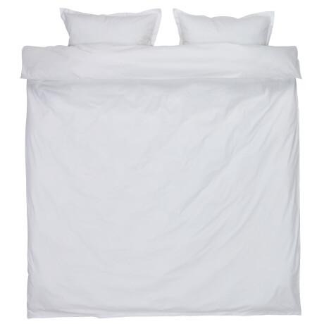Juego funda nórdica HILDE 240x200 blanco Blanco
