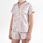 Short y Camisa Mangas Corta Flores Colección 2025 XP
