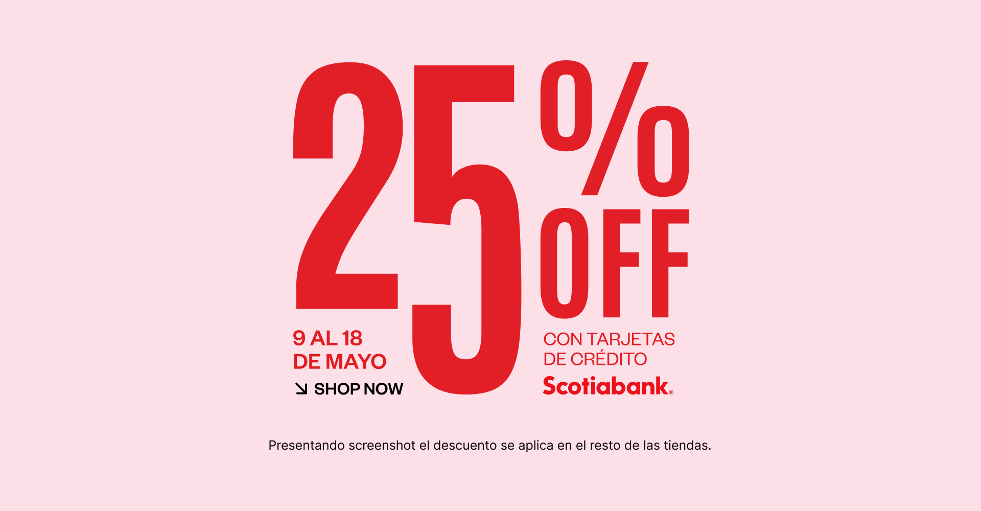 25% crédito scotia