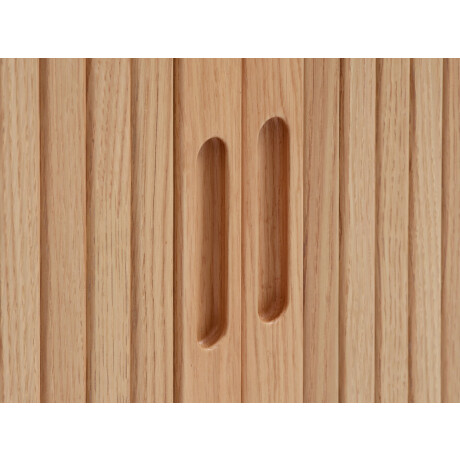 Aparador Lyngvig 120Cm 2 Puertas Persiana Roble Natural