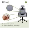 Silla Ejecutiva Ergonómica Lumax Modelo Wynn Gris