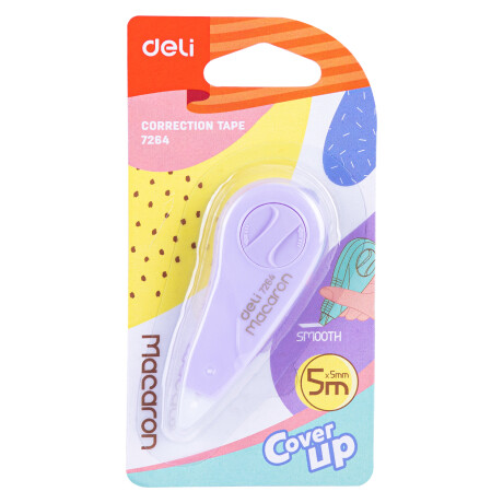 CORRECTOR EN CINTA MACARON DEL COLORES PASTELES SURTIDOS 001