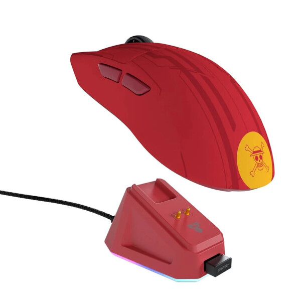 Mouse Fantech One Piece Luffy Zoro Gears Wg13a ROJO