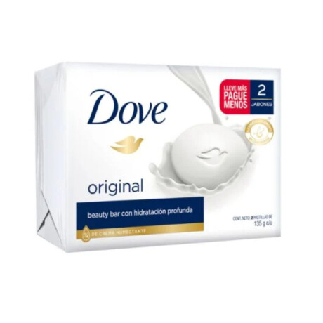 Jabón Dove Original 135 G Pack x2 Jabón Dove Original 135 G Pack x2