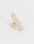 Broche Classic Broche Zig Zag - Marron Beige