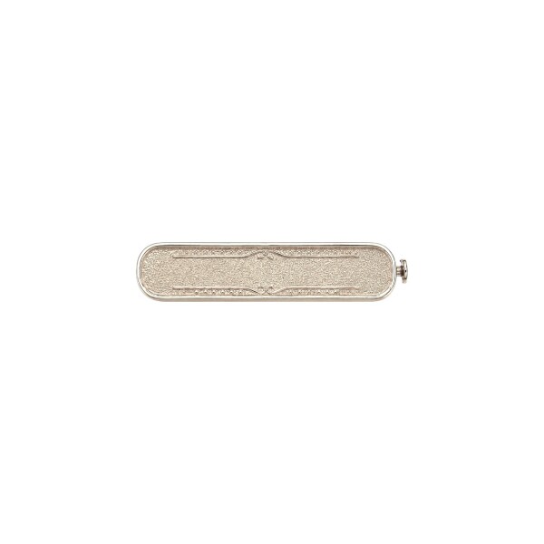 Prendedor rectangular - Plata 925 - PRE000052 sinpiedra