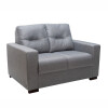 SOFA 2 CUERPOS - TAPIZADO TELA GRIS CLARO SOFA 2 CUERPOS - TAPIZADO TELA GRIS CLARO