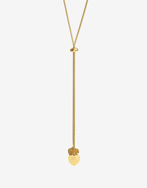 Collares Cortos Metal Collar De Acero Dorado Con Dije - Dorado